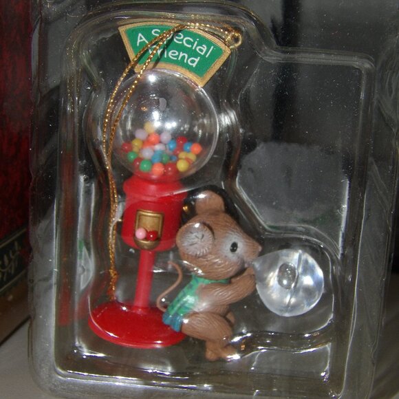 Matix Other - 1995 Vtg. Matrix IND. Limited Ornament Mouse & Bubblegum Machine